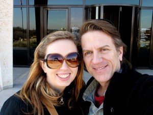 caitlin and dad