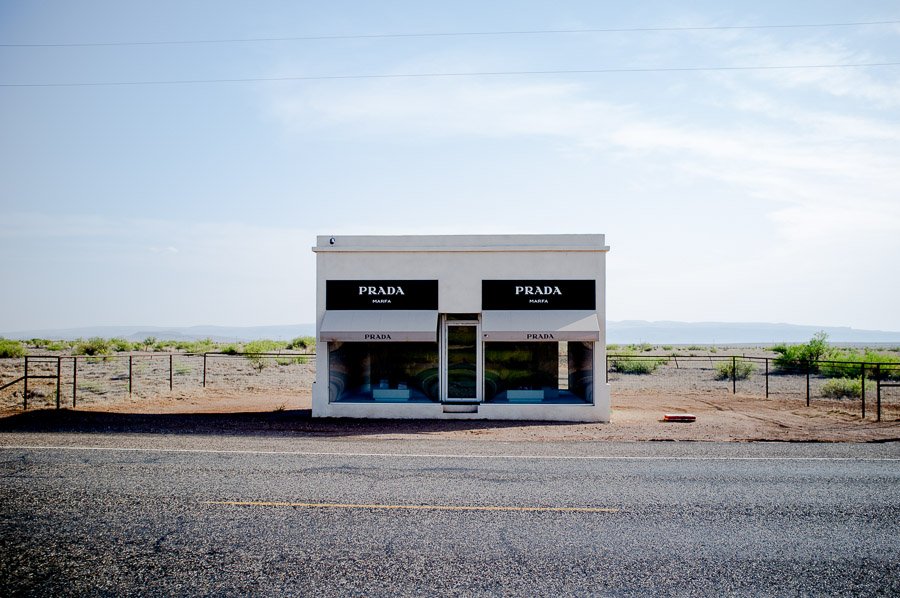 prada marfa photography