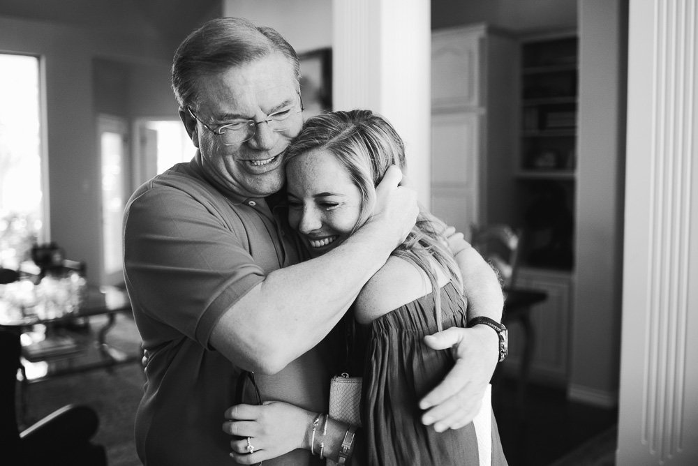 emotional black and white photographs of fathers and daughters, austin proposal photographer, destination proposal photography , 