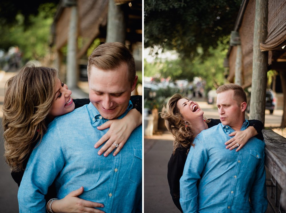candid engagement photographs in austin texas, texas engagement photography, austin creative engagement photographer