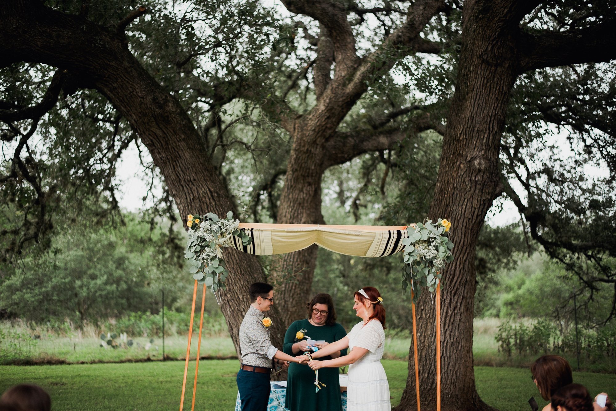 same sex jewish wedding at the plant at kyle