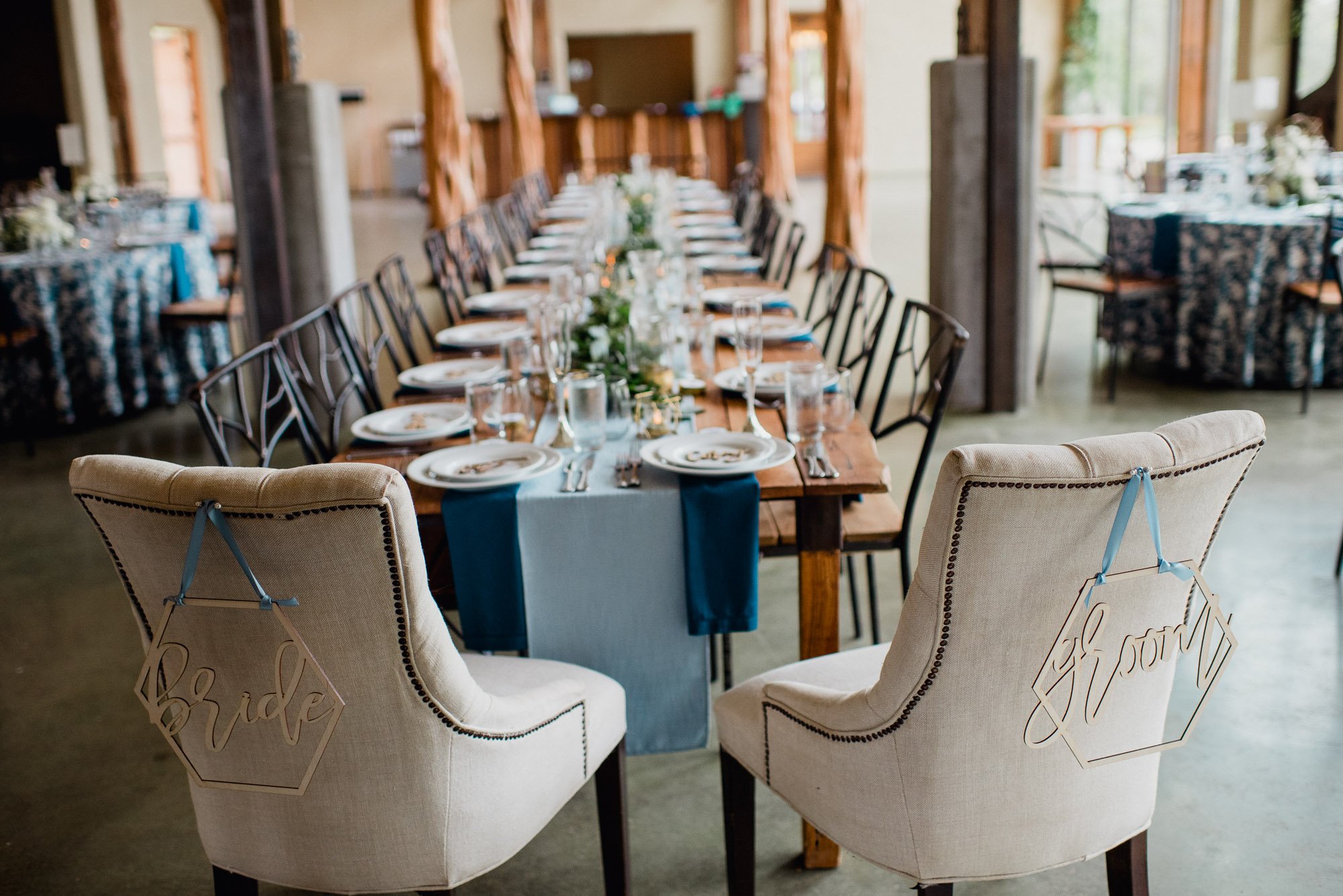 barr mansion wedding details