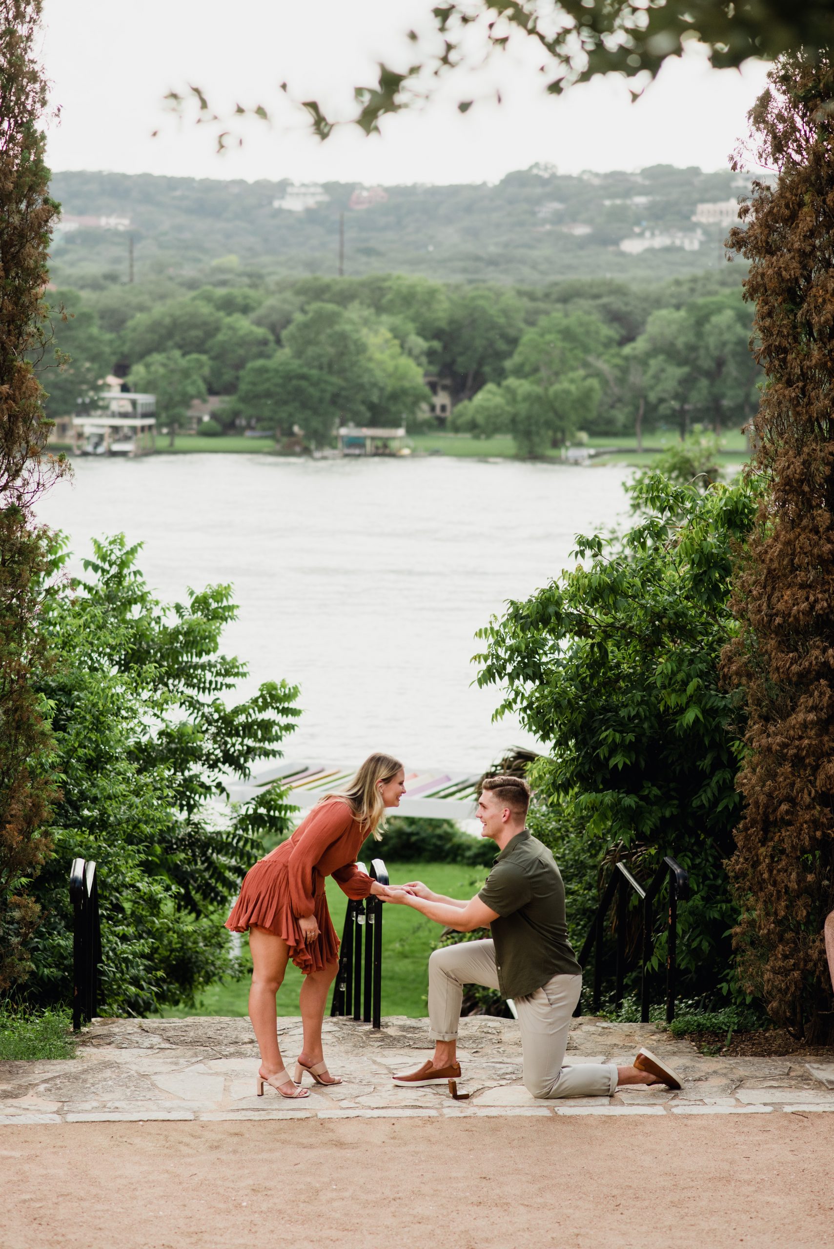 Laguna Gloria proposal photographs