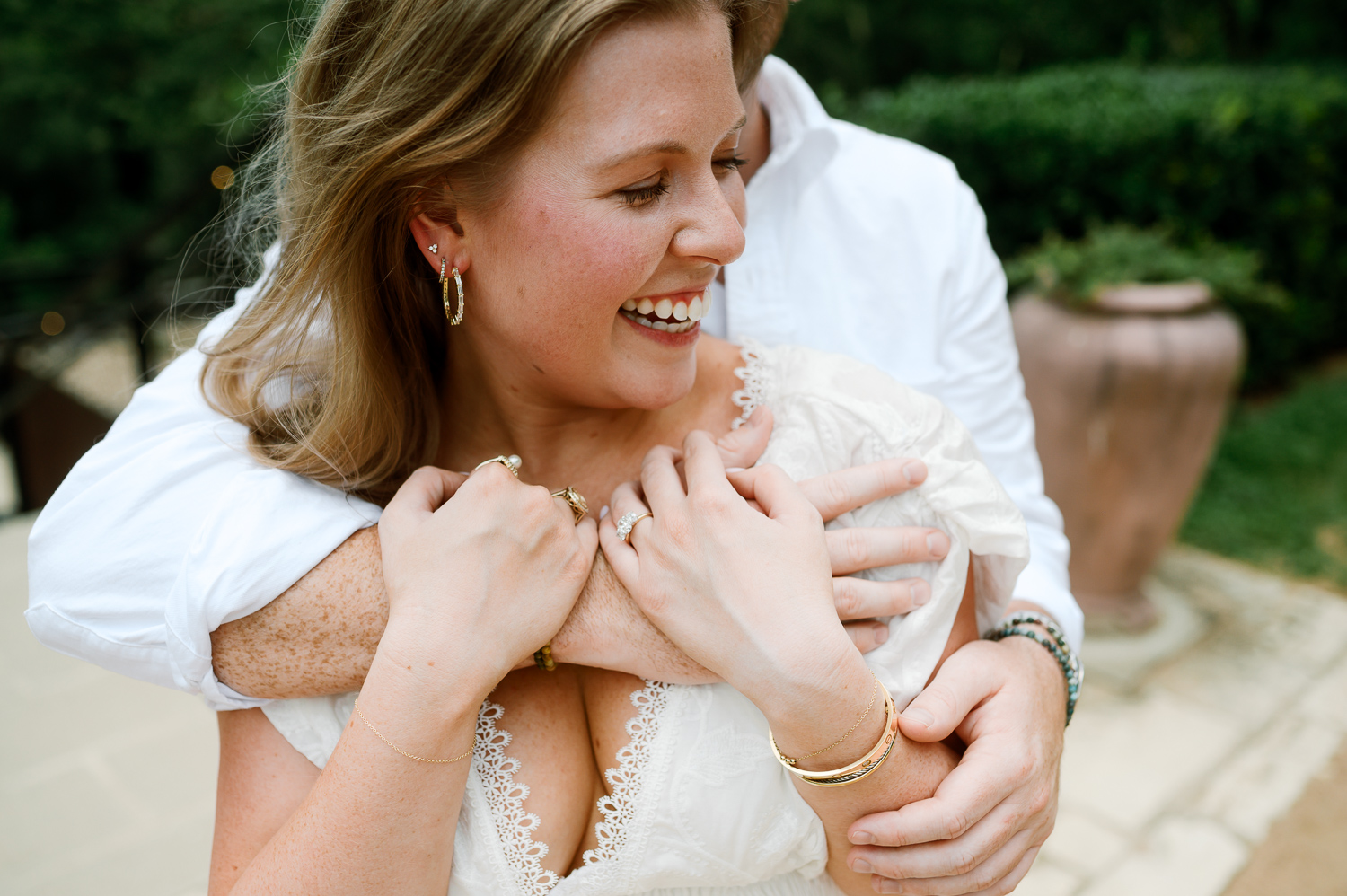 Summertime proposal photos