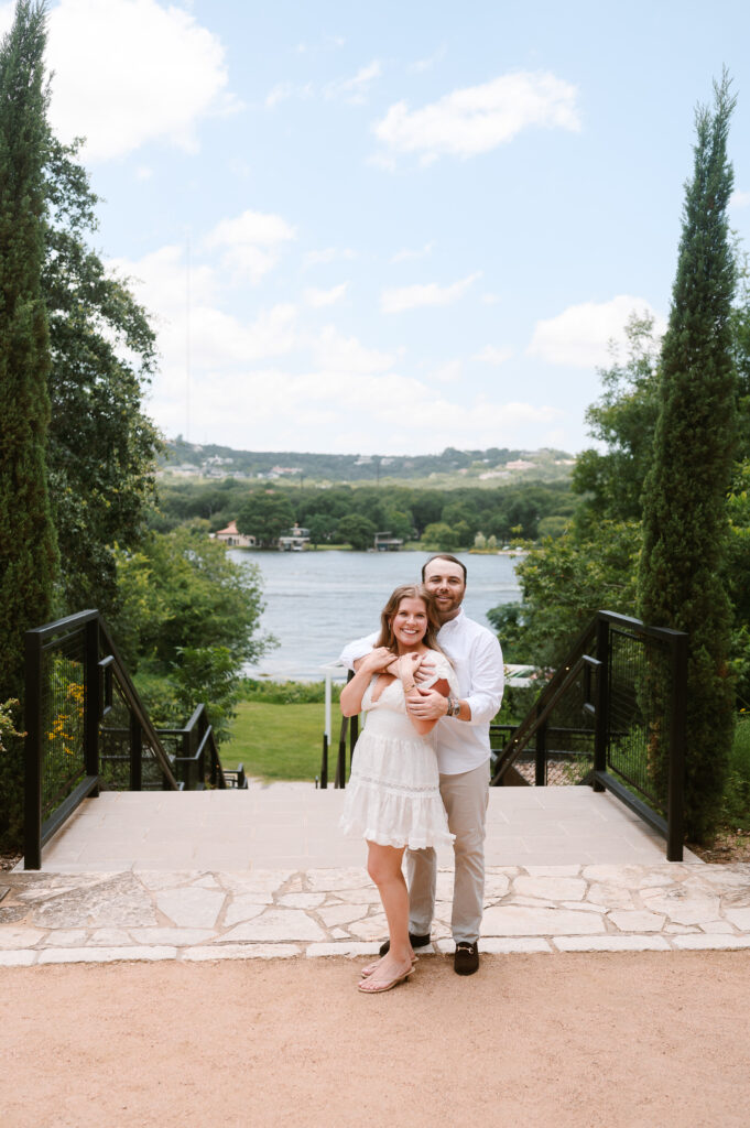 Austin engagement photos at Laguna Gloria